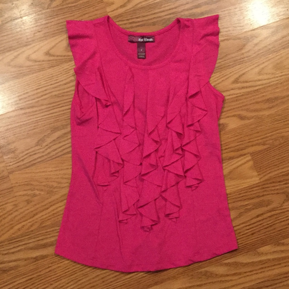 Epic Threads Ruffle Top